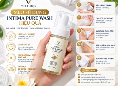 MẸO SỬ DỤNG INTIMA PURE WASH HIỆU QUẢ