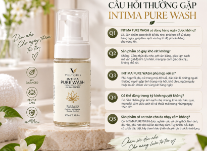 CÂU HỎI THƯỜNG GẶP INTIMA PURE WASH